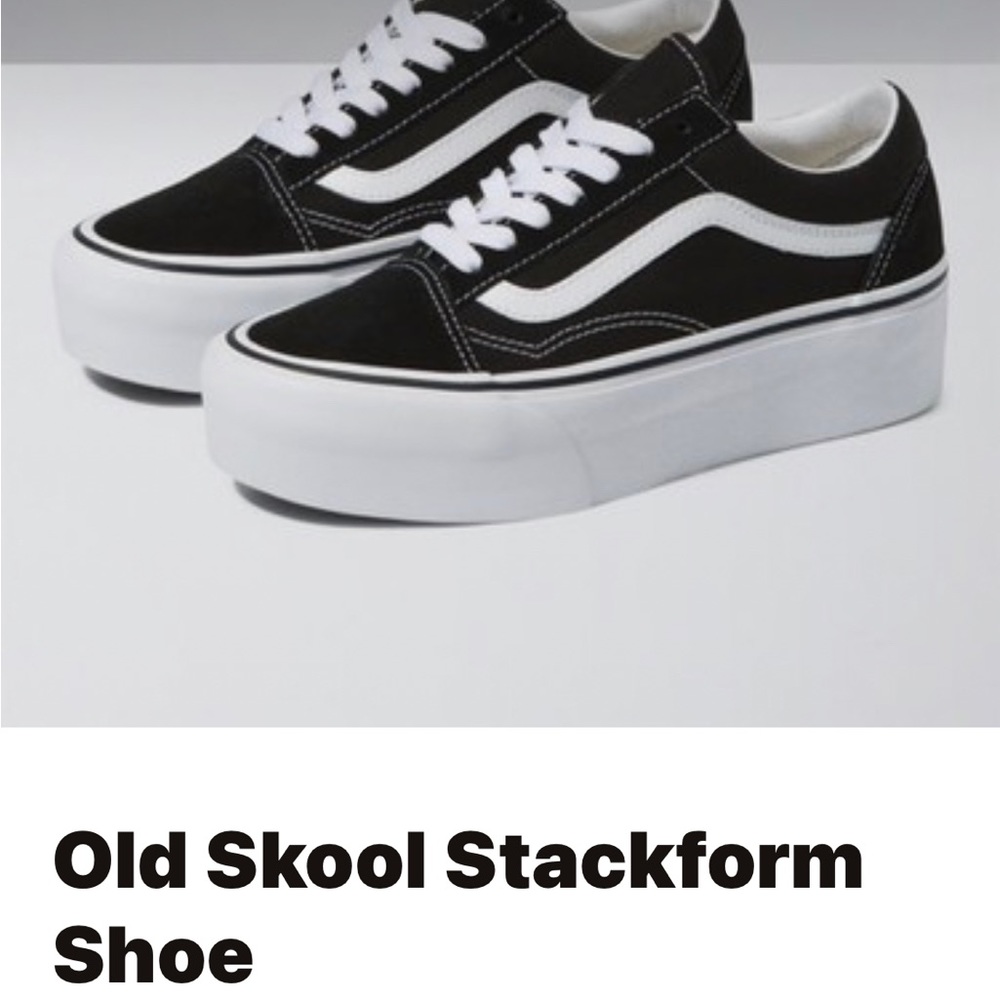 Old Skool stackform vans